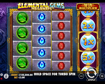 elemental gems megaways