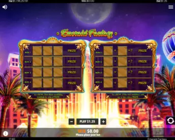 Emerald Fantasy Scratch Card