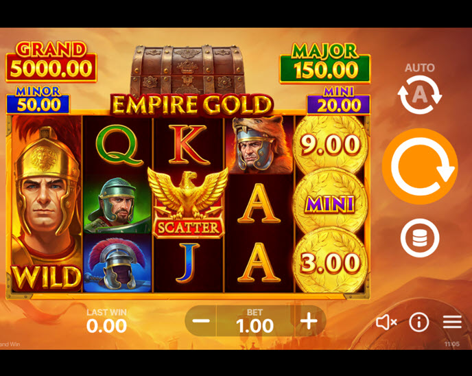 empire gold: hold and win