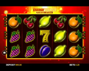 Energy Burst Power Spins