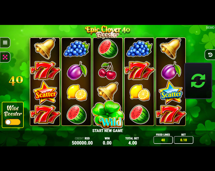 epic clover 40 booster