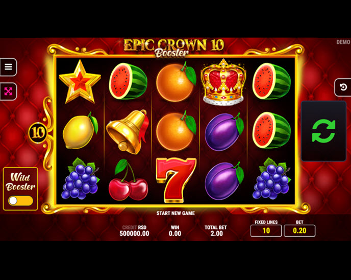 epic crown 10 booster