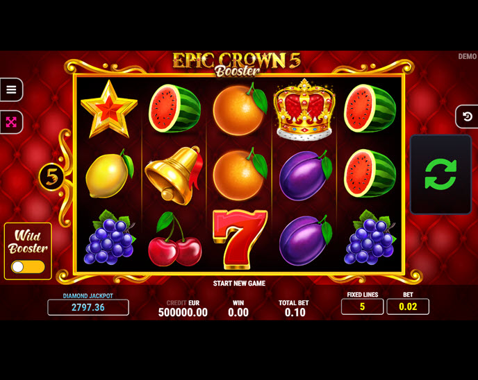 epic crown 5 booster