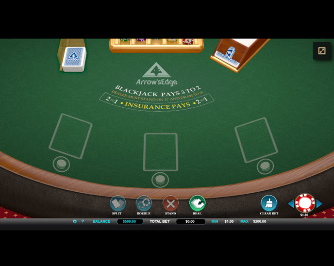 european classic multihand blackjack (1×2 gaming)