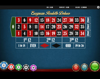 european roulette deluxe (wizard games)