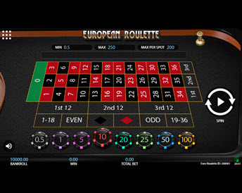 european roulette (getta gaming)