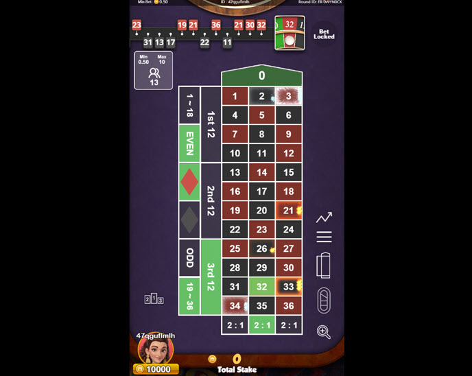 european roulette (kingmidas)