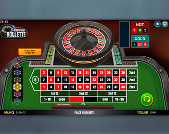 european roulette (netgaming)