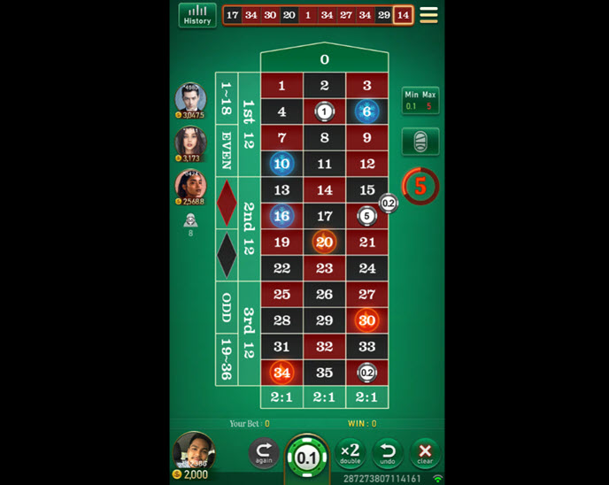 european roulette (tada gaming)