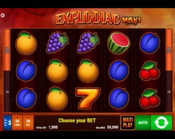 Explodiac MAXI play