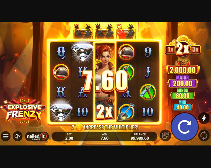 explosive frenzy