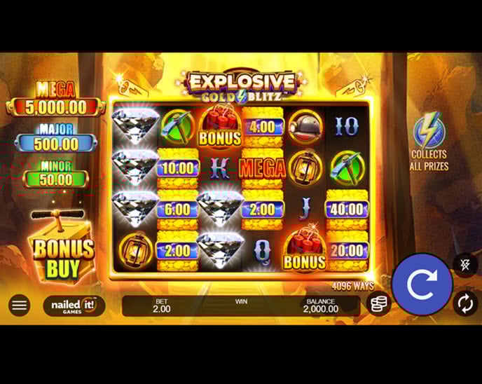 explosive gold blitz