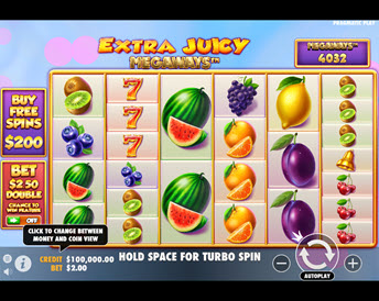 extra juicy megaways