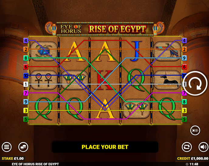 eye of horus rise of egypt