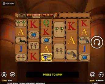 Eye Of Horus The Golden Tablet Megaways