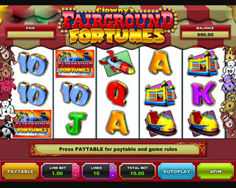 fairground fortunes clowny’s