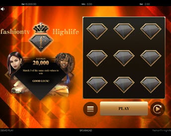 FashionTV Hightlife Scratchcard