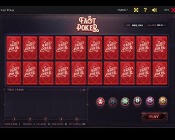 fast poker (smartsoft gaming)