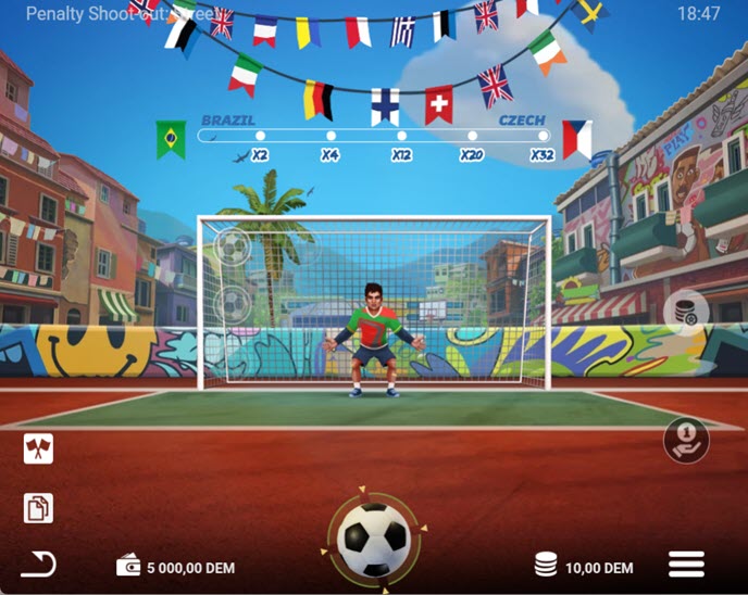 fasttoken penalty shoot-out: street