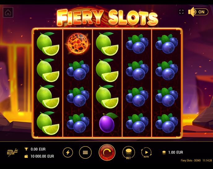 fiery slots