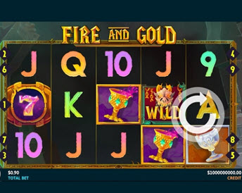 fire and gold