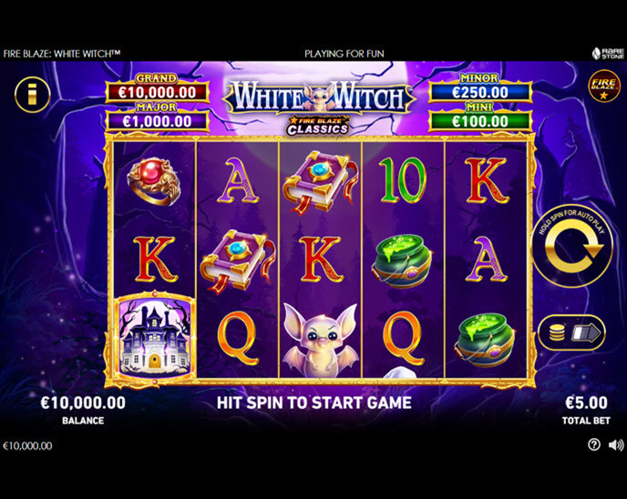 fire blaze: white witch
