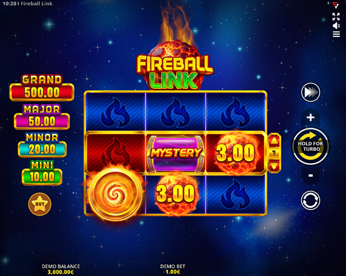 fireball link: cash up