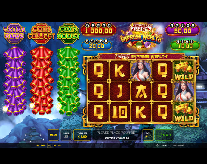 firecracker frenzy empress wealth