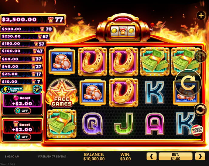firerush 77 sevens