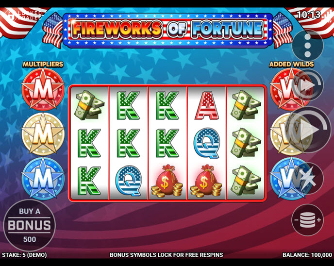 fireworks of fortune