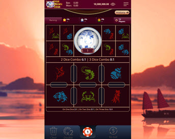 fish prawn crab (funky games)
