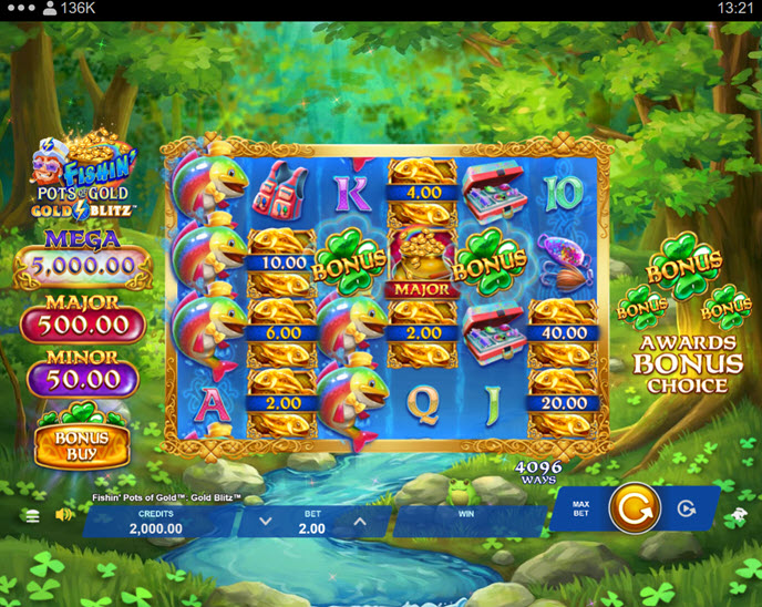 fishin’ pots of gold: gold blitz