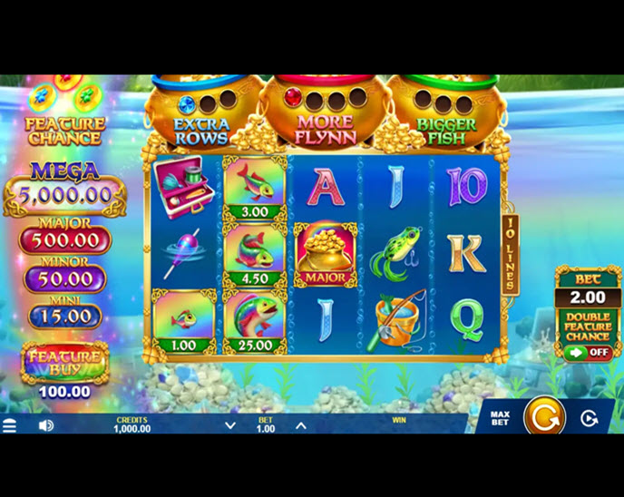 fishin' triple pots of gold power combo