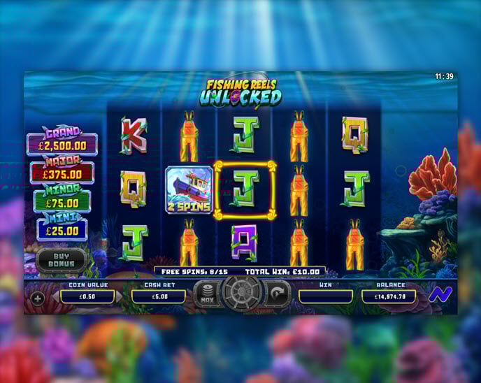 fishing reels unlocked