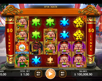 five fortune gods