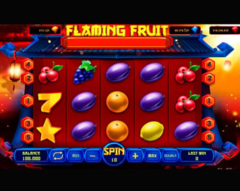 flaming fruit (popok gaming)