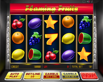 flaming fruits
