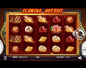 flaming hotpot