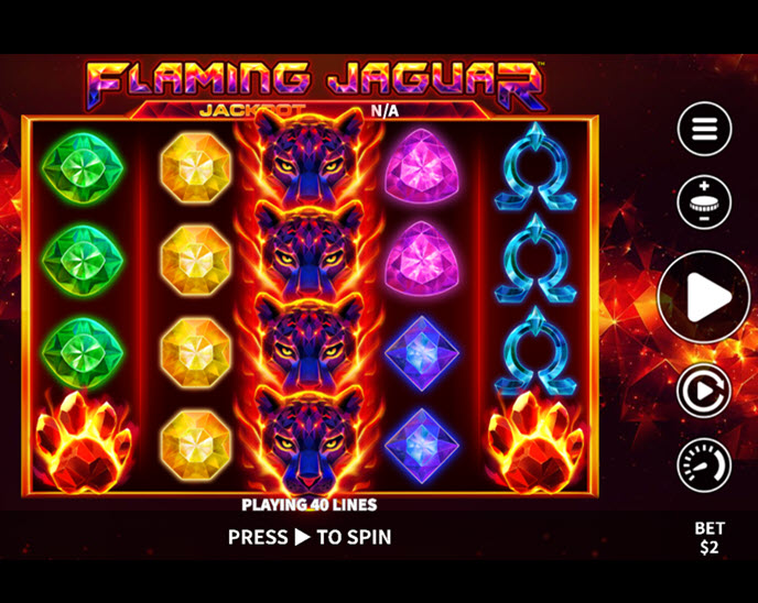 flaming jaguar