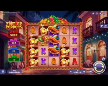 Flaming Peppers Hold and Spin