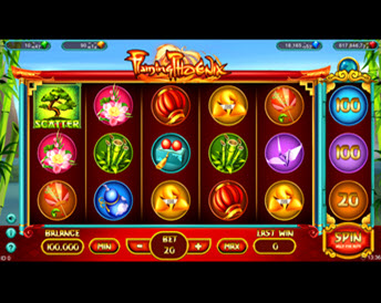 flaming phoenix (popok gaming)