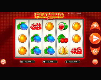 flaming spins