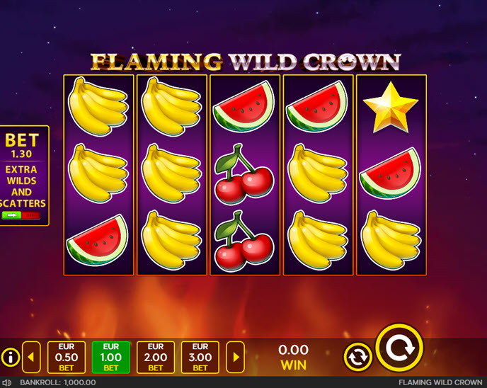 flaming wild crown