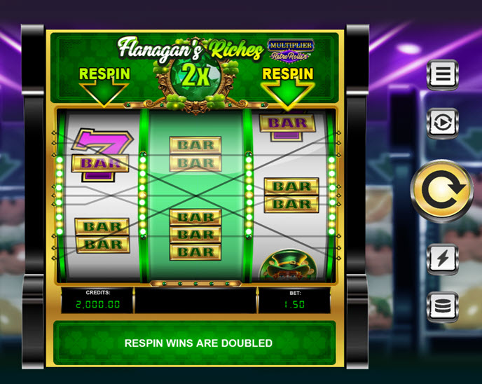 flanagan's riches multiplier retro roller