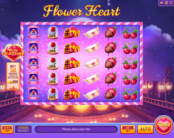 flower heart