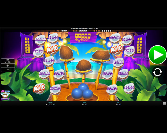 fluffy arcade: coconut sky luckytap