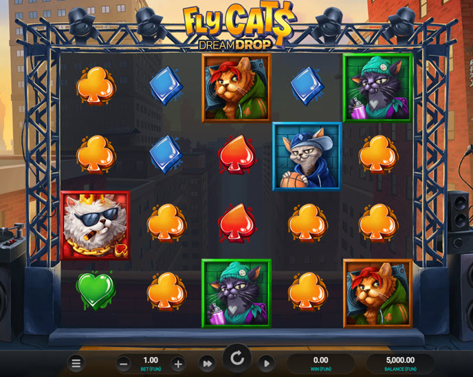 fly cats dream drop