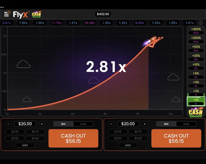 flyx cash boosta