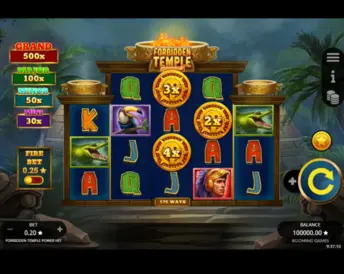 Forbidden Temple Power Hit