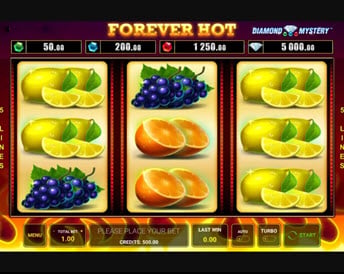 forever hot (greentube)